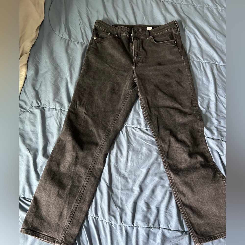 H&M size 10 black Vintage Slim jeans